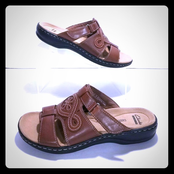 clarks women's leisa higley slide sandal